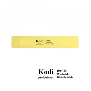 Пилка-баф Kodi Professional 150/150 жёлтая квадрат